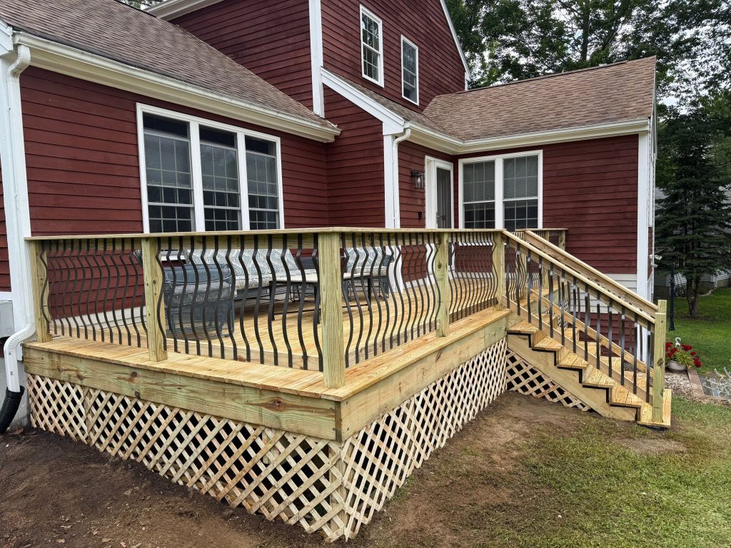Finish deck 